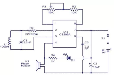 Mạch dò tìm kim loại